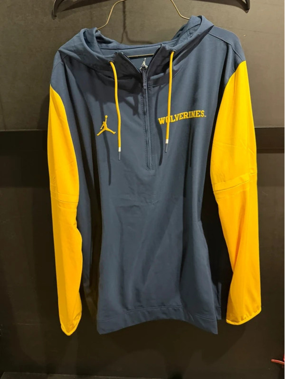 Jordan Michigan Wolverines Windbreaker Hoodie